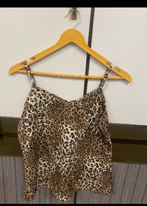Leopard Print Cami Top