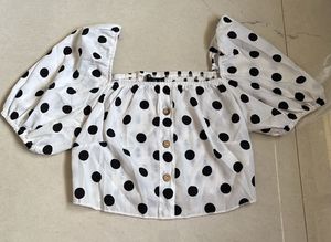 Shein Polka Dot Cute Top 🎀