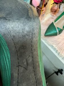 Elegant Green Heels from Dubai