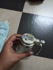 Oil Filling Glass Solid Bottle