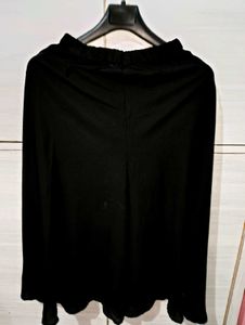 Black Skirt Plazo