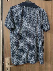Patterned Polo Shirt