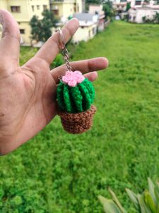 Cactus Keychain
