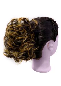 Golden Highlight Hair Bun Juda Maker, 1 Piece