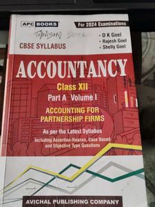 Accountancy Class XII Part A - Volume 1