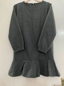 Korean Style Imported Flannel Dress