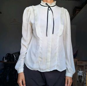 Vintage Ruffle Top
