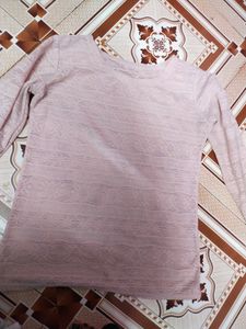 Pink Net Top