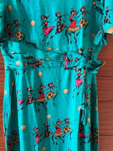 Printed Gown
