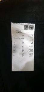 UNIQLO imported black jeans (Non Stretchable)