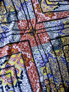 Egyptian Print Mini Dress