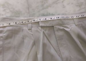 Premium Cotton Light Lavender Cropped Trousers