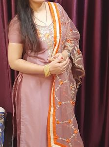 Elegant Silk Kurta Set