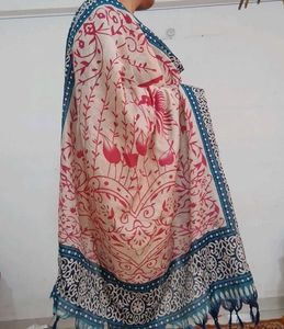 Bird Print Dupatta