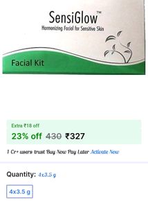 Sensiglow Facial Kit