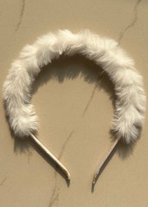 Fur hairband