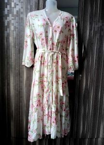 Cotton Floral Dress