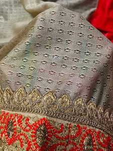 Elegant Embroidered Saree