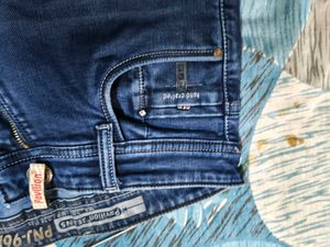 Dark Blue Denim Jeans