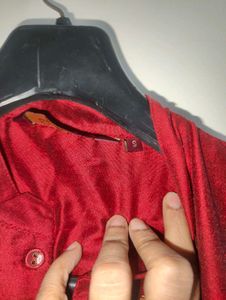 Anarkali Kurta With Churidar Sleeves