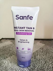 Sanfe Instant Tan &amp;Dead Skin RemovalExfoliatingGel