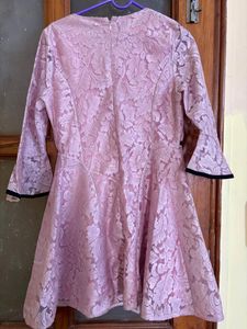 Lace Fit &amp; Flare Dress