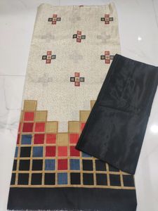 New UnTouche Khadi Silk Suit With Bottom