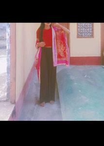 Brown Wide Leg Pants