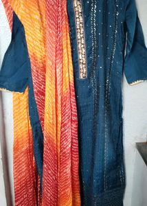 Silk Kurta Set
