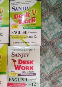 12th English Desk Work
