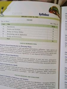 The New Book of Biology Class XII Vol. I