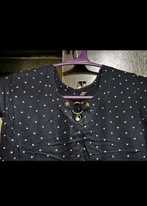 Cute Black Polka Dot Dress