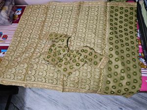 Green Saree