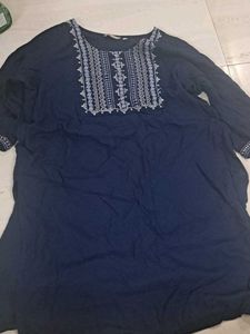 Blue Avaasa Kurti
