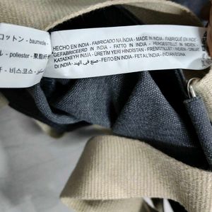 Denim Convertible Tote Backpack