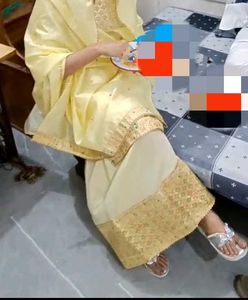 Yellow Sharara Kurti With Dupatta(price Drop)