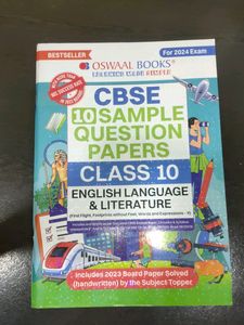 ENGLISH CBSE 10 SAMPLE PAPERS CLASS TENTH