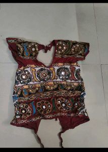 rajasthani work self design light weight blouse