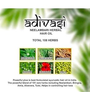 Adivasi Hair Oil - Neelgiri Herbal