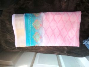 Pink &amp; Teal Dupatta💓