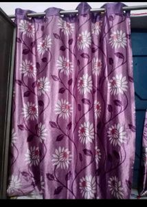 😍Purple Shiny Curtains