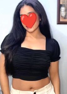 Black Crop Top