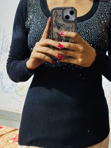 Black acrylic top