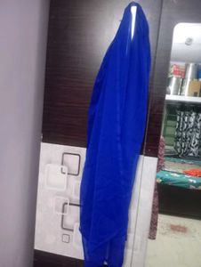 Royal Blue Duppata chiffon
