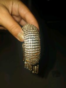 Sparkling Rhinestone Band Ring
