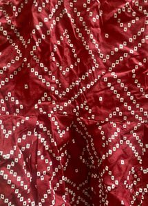 Red Printed Top