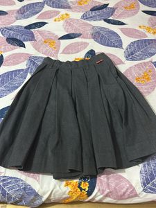 Grey Skirt Of Uniform