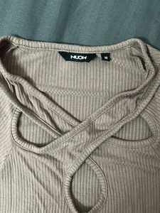 Stylish Cutout Detail Top