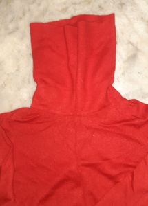 Red High Neck Sweater ❤️