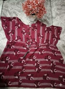 Floral Print Mini Dress